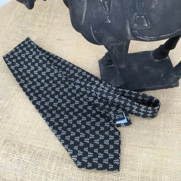 BELISI Men’s Hand Made Silk Tie - Picture 4 of 4